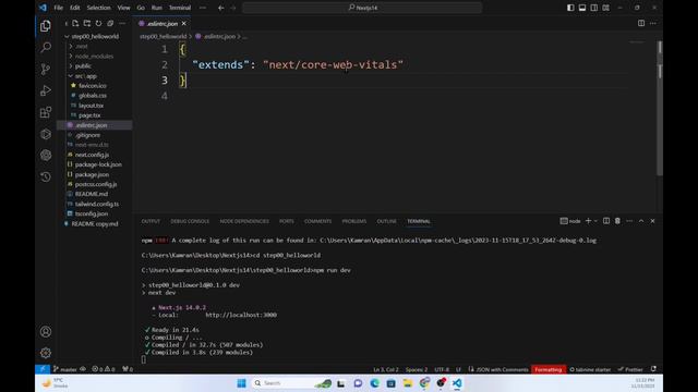 Next.js 14 in baby steps: Step 00 Hello world. How to deploy your Next.js project on Vercel смотреть онлайн