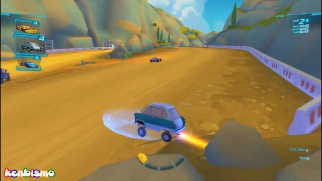 Young Professor Z race at Casino Tour, Cars 2 The Video Game PC Gameplay 1080p HD смотреть онлайн