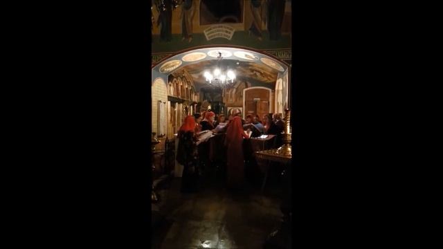 Волною морскою Песнь 4 - Канон Великой Субботы - ПАСХА 2017 смотреть онлайн