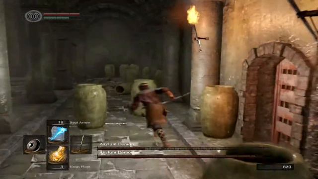 2x Asylum Demon vs Weakling - Dark Souls Double Trouble Mod смотреть онлайн