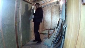 Утепление стен каркасной пристройки