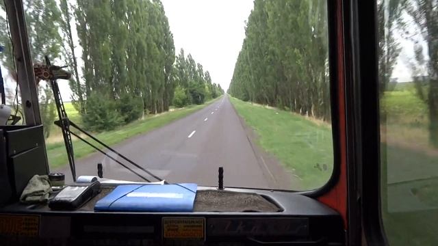 Ikarus 256.54 Н 586 КО 46 Маршрут №121 Дзержинского - Амосовка смотреть онлайн