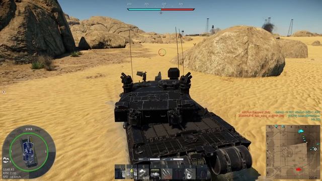 SNIPING TANKS FROM SPACE - Harrier GR.7 in War Thunder смотреть онлайн