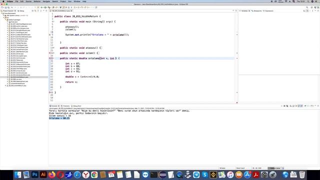 033 Java Dersleri : void ve return metodlar. смотреть онлайн