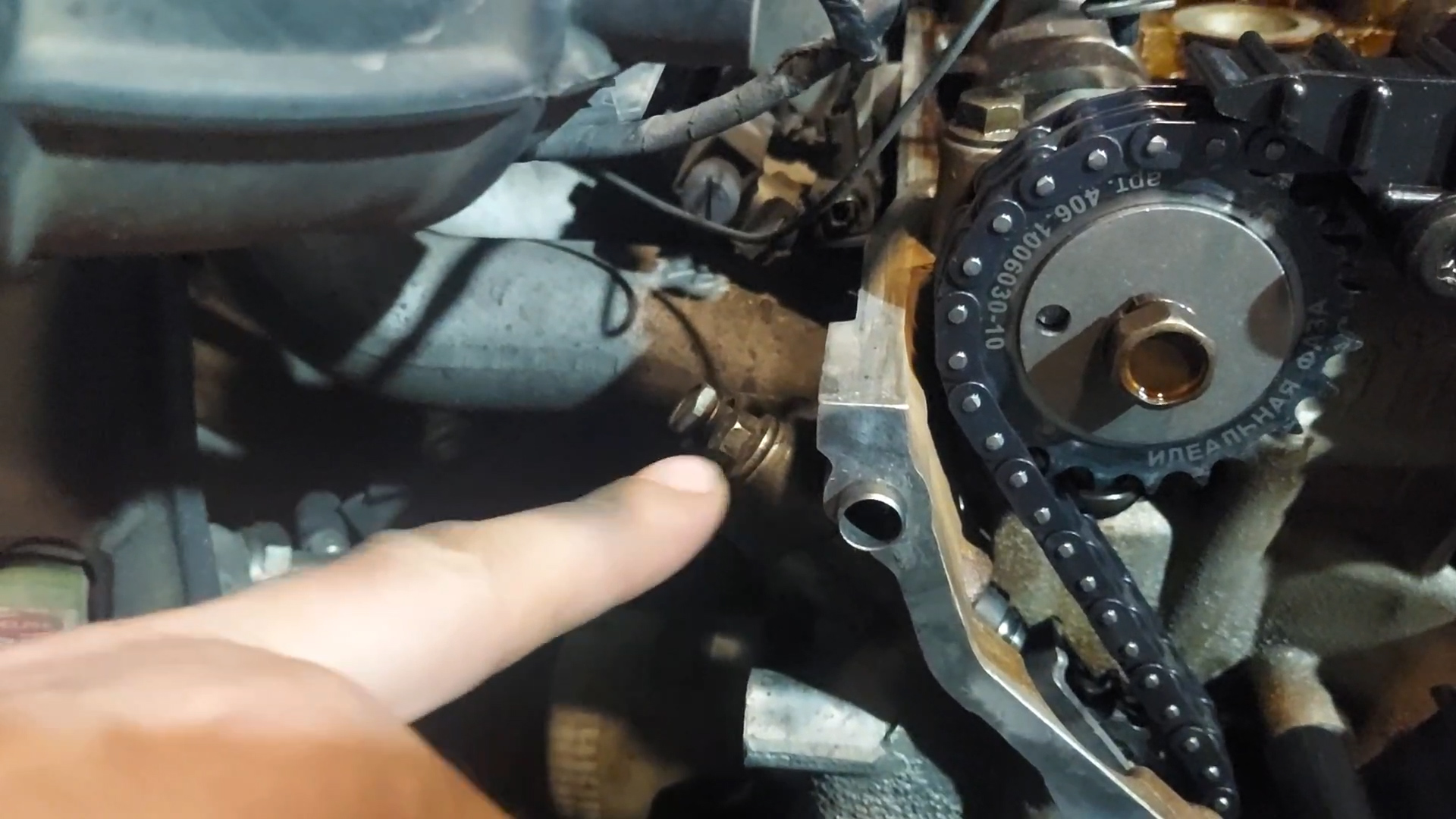 Загорелся "ЧЕК" оборвало цепи ГРМ смотреть онлайн