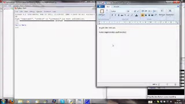 Python-Tutorial "print und Hallo Welt" смотреть онлайн