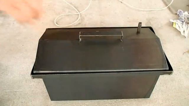 КОПТИЛЬНЯ ГОРЯЧЕГО КОПЧЕНИЯ ДЛЯ ИСПОЛЬЗОВАНИЯ В КВАРТИРЕ!!!УСТАНОВКА ТЕРМОМЕТРА . смотреть онлайн