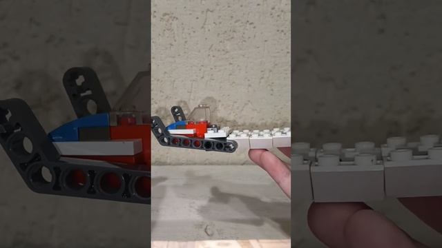 Lego модель снегохода