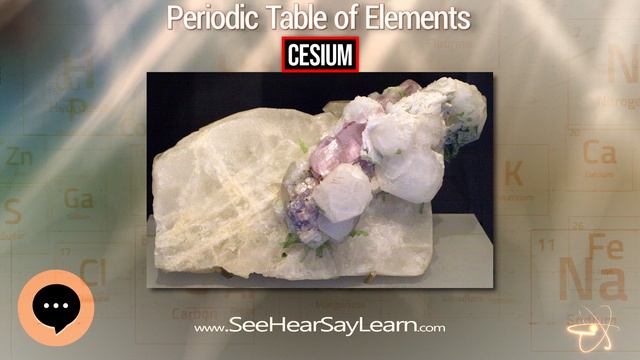Cesium 🔬⚛️🔬 Periodic Table of Elements Series 🔬⚛️🔬 смотреть онлайн