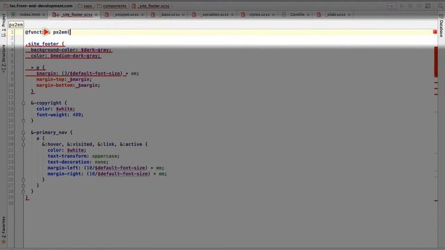 160. How to write a function in SASS смотреть онлайн