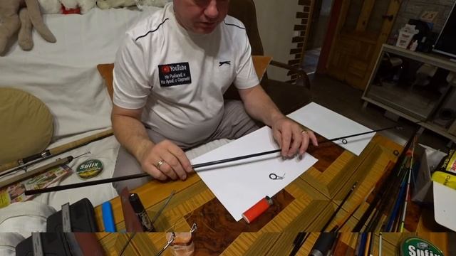 КАК ПОЧИНИТЬ СЛОМАННУЮ УДОЧКУ, РЕМОНТ КОМЛЯ СПИНИНГА, УДИЛИЩА смотреть онлайн