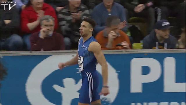 Steven Müller überrascht als 200-Meter-Meister | Hallen-DM 2018 Dortmund смотреть онлайн
