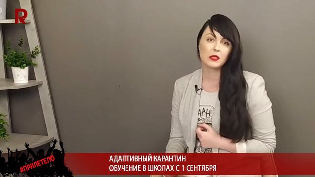 #ПРИЛЕТЕЛО: как будет организовано обучение в школах в условиях адаптивного карантина. смотреть онлайн