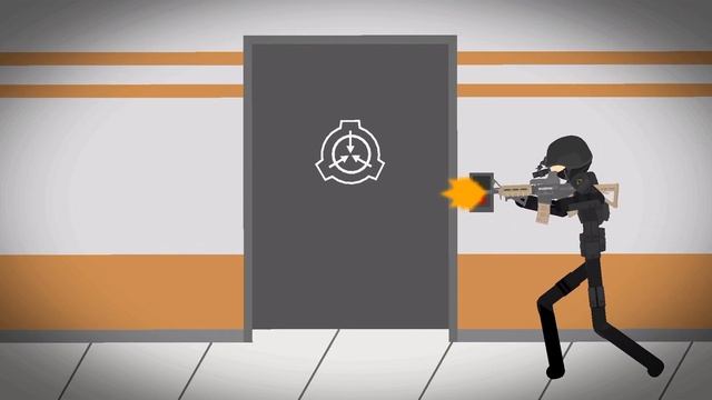 SCP-096 VS SCP-173 Stick Nodes Animation смотреть онлайн
