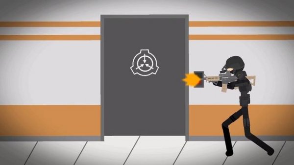 SCP-096 VS SCP-173 Stick Nodes Animation