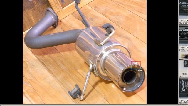 HKS exhaust muffler March Micra K11 Cube Z10 CG13DE смотреть онлайн