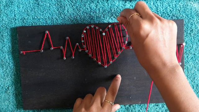 String Art Tutorial|StringArt Photo Frame|String Art Making|HomeDecor #stringart смотреть онлайн