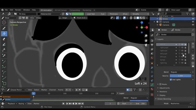 2d Blender Tutorial For Beginners | Grease Pencil | Rigging смотреть онлайн