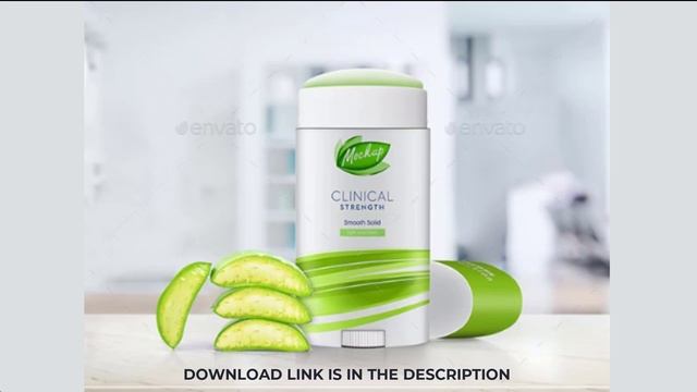 Deodorant Mockup Design Photoshop PSD Template file Download смотреть онлайн