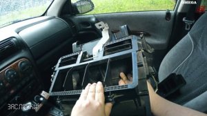 Устройство блока климата Опель Омега Б. Краткая версия.