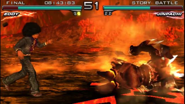 Eddy Gordo VS Jinpachi no tekken 5 (ppsspp) смотреть онлайн