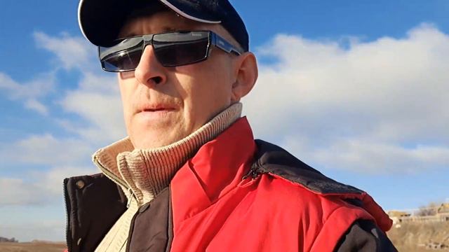 Первый лёд в Астраханской области! Идём на рыбалку. смотреть онлайн