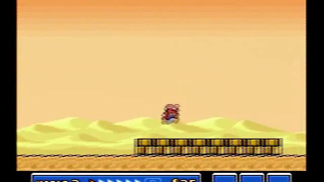 Super Mario Bros. 3 (SNES) - World 2 Desert (Angry Sun Level) смотреть онлайн