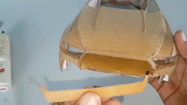 Как сделать модель машины из бумаги (Ford Mustang) смотреть онлайн