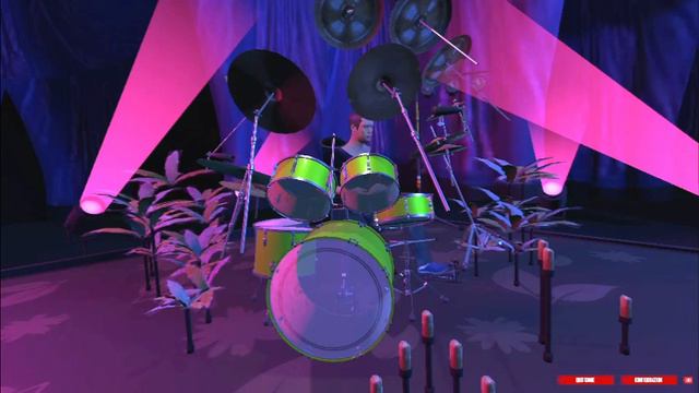 Nirvana - On A Plain - Drum Cover in VR (VR Druming Game) смотреть онлайн