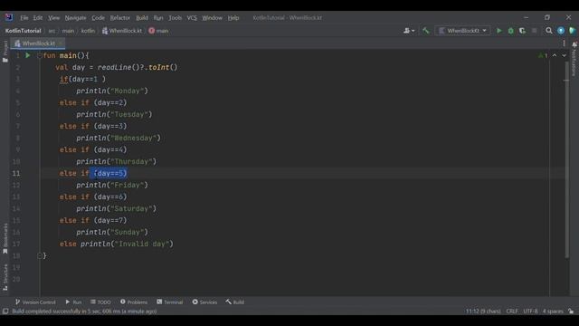 #13Kotlin - When Block in Kotlin || Kotlin Tutorial for Beginners || Kotlin Full Playlist смотреть онлайн