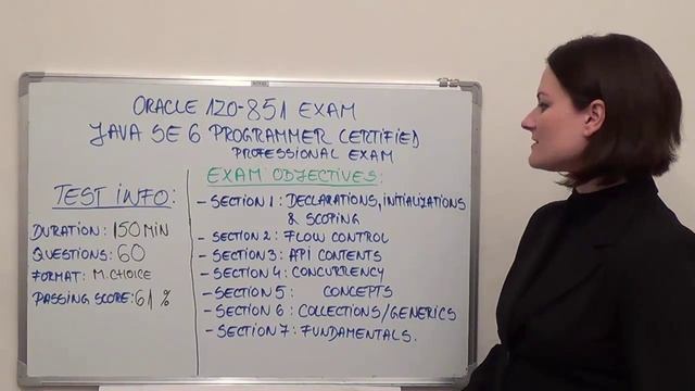 1Z0-851 - Java Standard Test Edition6 Exam Programmer Questions смотреть онлайн