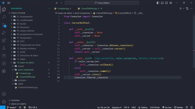 140. Curso Python || Bases de Datos || Pool de conexiones con PostgreSQL смотреть онлайн