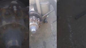 Замена тормозных дисков на SCANIA часть 1