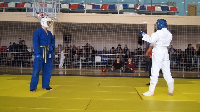 Беседин Арсений (Белореченск) vs Хорунжин Роман (Абинск) Первенство 10.02.2019 смотреть онлайн