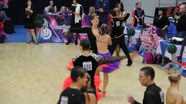 "Moscow International Open 2015", Evtushenko Alexander, Kovalchuk Anastasia. Samba. смотреть онлайн