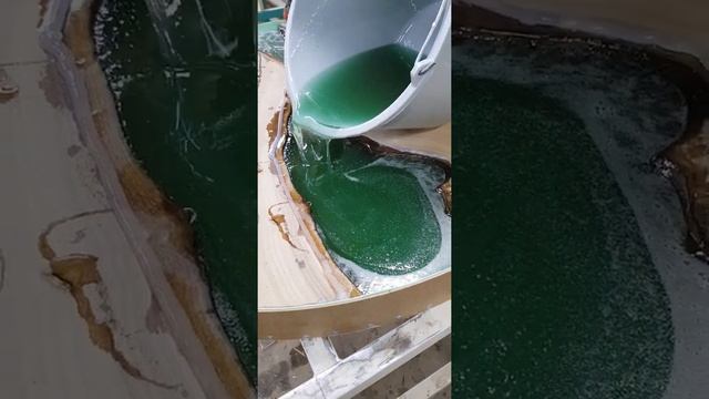 Отличная эпоксидка для заливок. EcoEpoxy смотреть онлайн