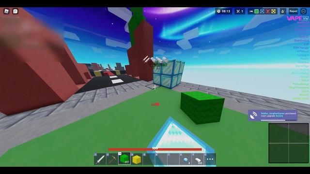 Boosting A Star Creator in Roblox Bedwars with Vape V4 смотреть онлайн