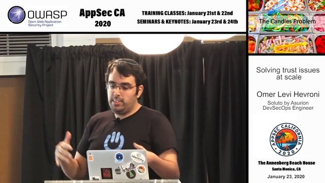Solving trust issues at scale (AppSec Cali 2020) смотреть онлайн