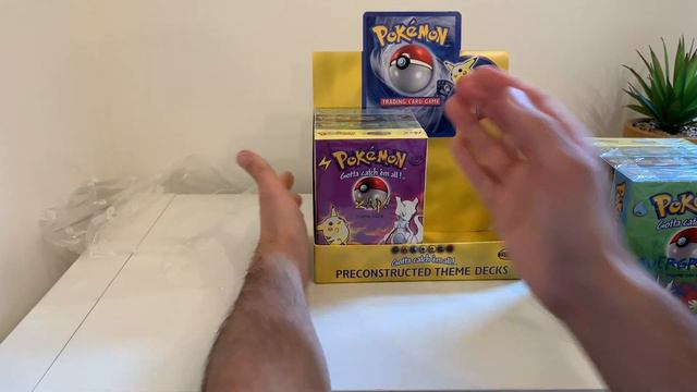Opening a 1999 Pokemon sealed base set theme deck case смотреть онлайн