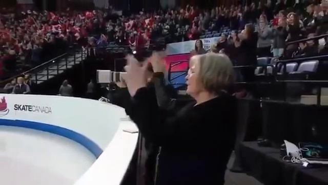 Синхронное катание / 2015 World Synchro Champs SP Team Canada 1 смотреть онлайн