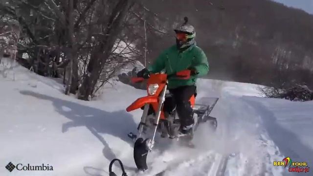 Экстремальные выходные на снегоходах с Ren Tour Extreme смотреть онлайн