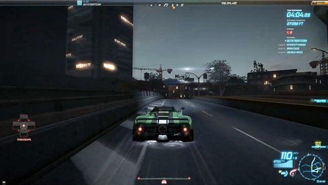 Need For Speed World Team Escape Most Wanted 5 minute breaker Pagani Zonda F смотреть онлайн