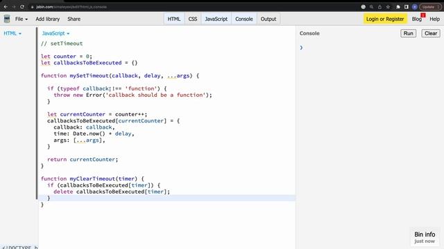 setTimeout Polyfilling 101: Understanding and Implementing setTimeout in JavaScript | AwwFrontend смотреть онлайн