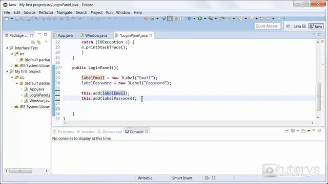 How to use JLabel and JTextField in Java? смотреть онлайн