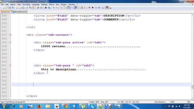 how to make tab in bootstrap part 7 смотреть онлайн