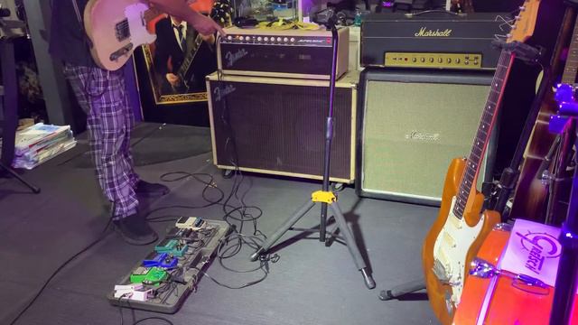 Fender Supersonic 60 Tonestack mod TS809 JHS смотреть онлайн