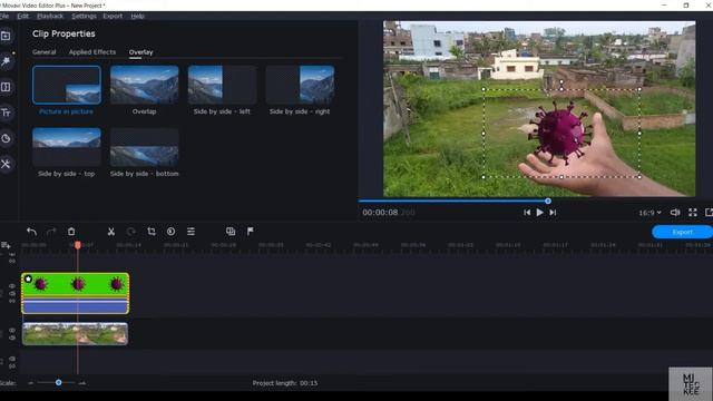 How to Chrome Key in Movavi video editor || Remove Green Screen || remove background || #movavi смотреть онлайн