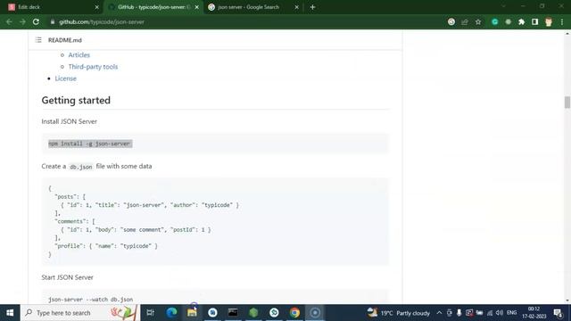 React Native tutorial in Hindi #49 install Json server смотреть онлайн