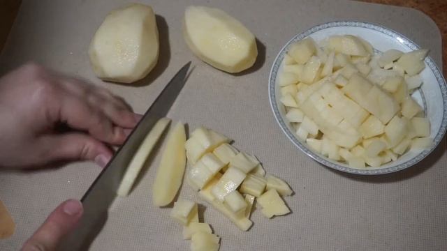 Домашняя Колбаса с Картошкой. Homemade Sausages with Potatoes.. смотреть онлайн