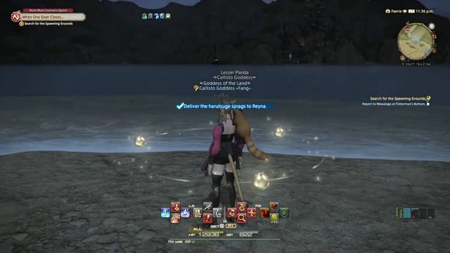 Final Fantasy XIV (FF14): Fishing Quest Level 65: Search for the Spawning Grounds part 2 смотреть онлайн